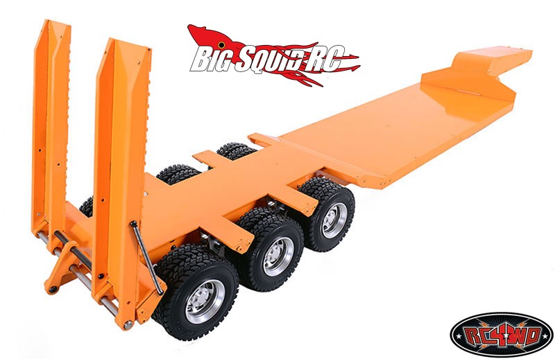 Rc4wd Heavy Duty Flat Bed Transporter With Electric Lifting Ramps Big