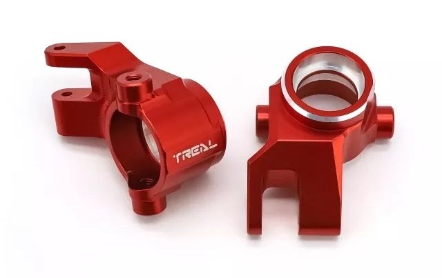 Treal Aluminum Front Steering Knuckles For The Traxxas Sledge Big