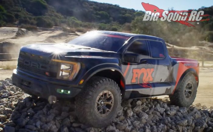 Video Traxxas Fox Ford F Raptor R X Big Squid Rc Rc Car And