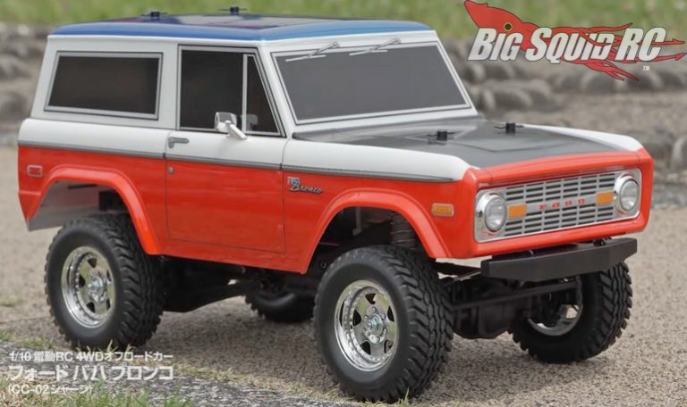 Video Tamiya 1 10 Ford Baja Bronco CC 02 Big Squid RC RC Car And