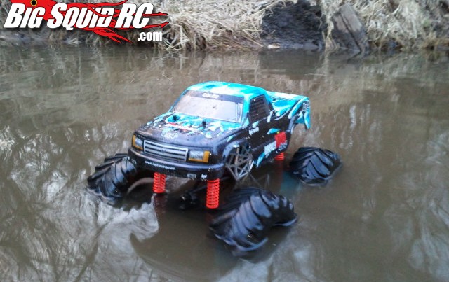 giant rc amphibious stunt monster truck