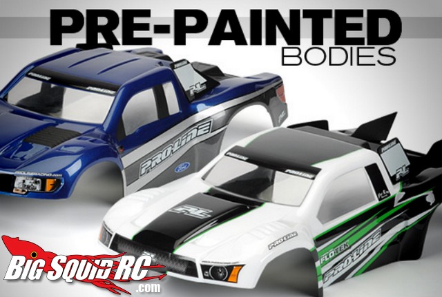 pre painted rc bodies