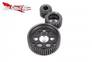 Axial all steel gear set