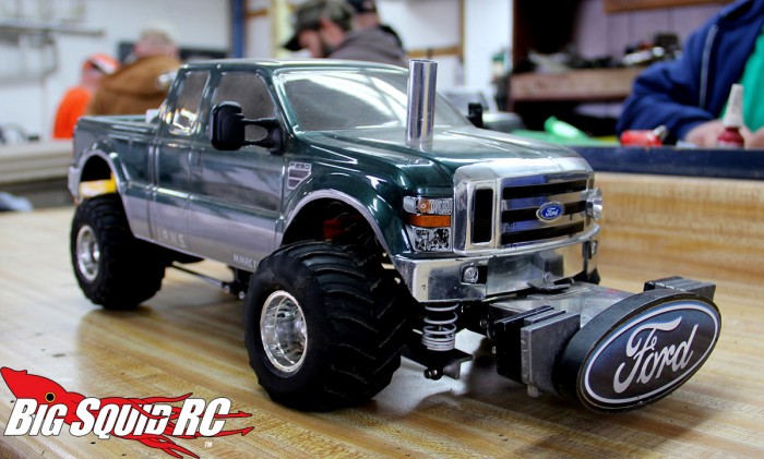 rc pulling truck build