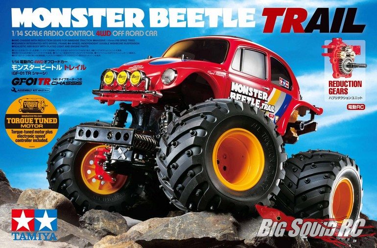 Tamiya 1/14 Monster Beetle Trail Edition