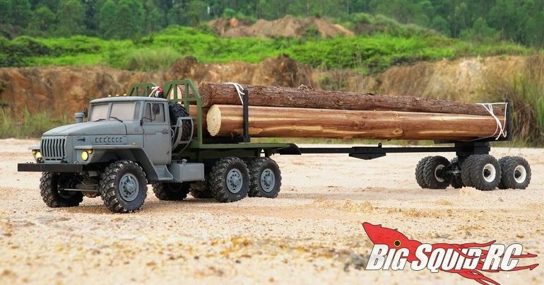 Cross RC T835U Scale Timber Trailer For The UC6 BC8 Big Squid RC