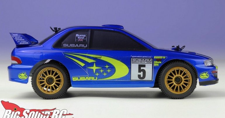 official subaru rally team radio controlled car