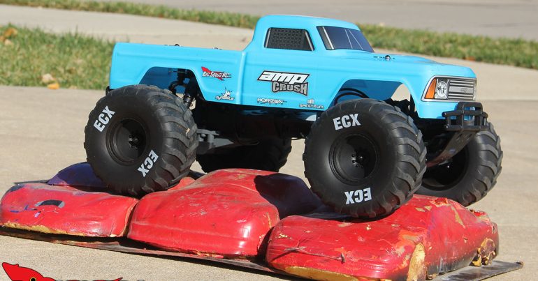 amp crush rc truck parts