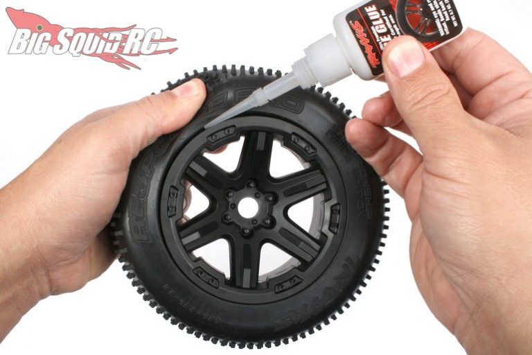 traxxas tire glue