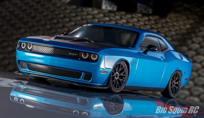 Kyosho Fazer Mk2 Dodge Challenger Srt Hellcat In Crazy B5 Blue Big Squid Rc Rc Car And Truck 2456