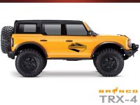 Club 5 Racing Traxxas TRX-4 2021 Ford Bronco Decals Set - Black