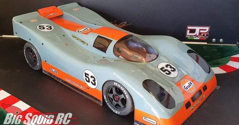 Delta Plastik Porsche 917 Clear Body For Infraction Limitless Big Squid RC RC Car and Truck News Reviews Videos and More