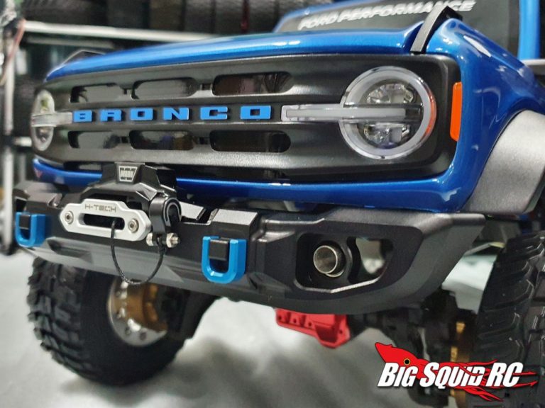 H Tech Custom Products Releases Its Second Aluminum Front Bumper For The Traxxas Trx 4 2021 Ford 6733