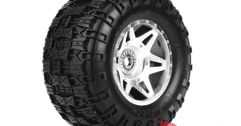 Powerhobby 1/7 Raptor X Belted Pre-Mounted Tires « Big Squid RC – RC Car  and Truck News, Reviews, Videos, and More!