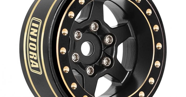 Injora's 1.0 Plus 12-Spoke 42g Brass Beadlock Wheels for Small-scale R/C  Crawlers « Big Squid RC – RC Car and Truck News, Reviews, Videos, and More!