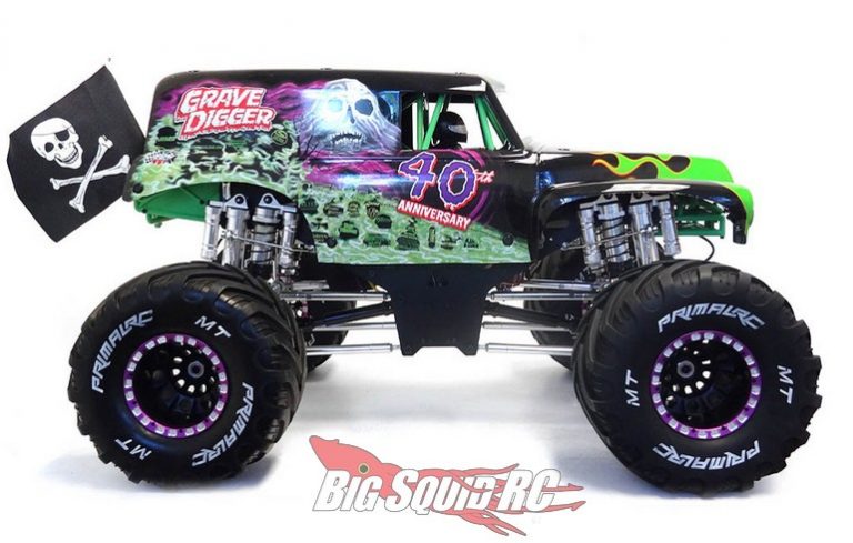 Primal Rc 1 5 Collectorss Edition Grave Digger Monster Truck Rtr V3