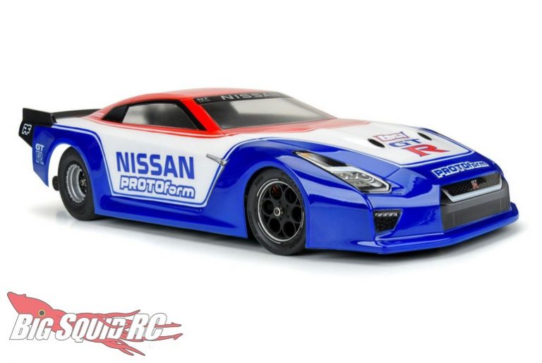 Protoform 1 16 Nissan Gt R R35 Pro Mod Clear Body Big Squid Rc Rc Car And Truck News