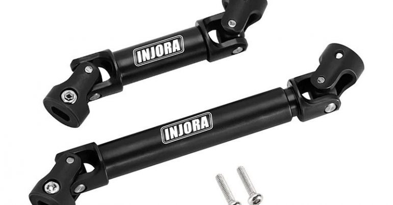 Injora Hardened Steel Drive Shafts for the TRX-4M High Trail « Big ...