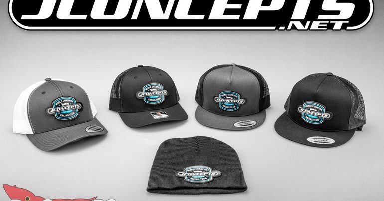 JConcepts Announces New 2024 Hat Line Up Big Squid RC RC Car And   JConcepts RC 2024 Hat Line Up 1 770x403 