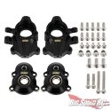 Injora Brass Front Outer Portal Housings and Steering Knuckles - Redcat Ascent-18