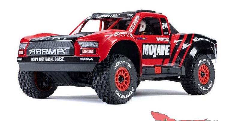 ARRMA 1/18 Mojave Grom MEGA 380 Brushed RTR Desert Truck « Big Squid RC ...