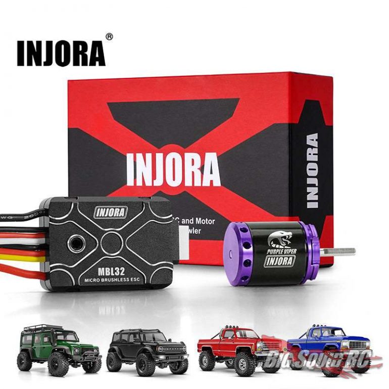 Injora Micro Brushless Motor and ESC Combo