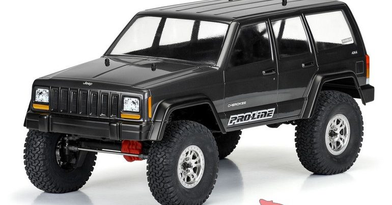 Pro Line 1 10 2001 Jeep Cherokee 12.3 WB Clear Body Big Squid RC RC Car and Truck News Reviews Videos and More