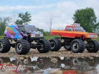 Team Associated MT12 Series Red vs Monster Van Video