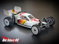 Leadfinger Racing Micro-B Retro-Mod Clear Body Wing Set