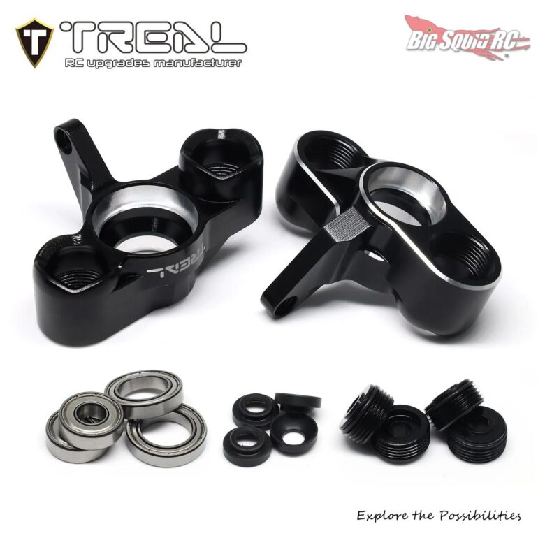 Treal Aluminum Steering Knuckle Set - Select ARRMA Models