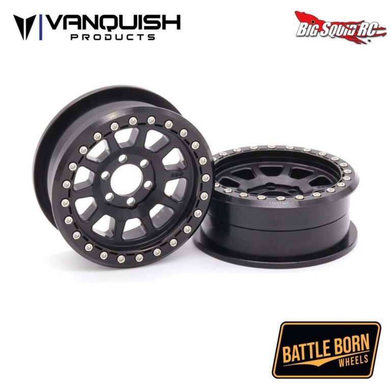 Vanquish Products Battle Born Wheels 2-2 Sierra Beadlock Wheels