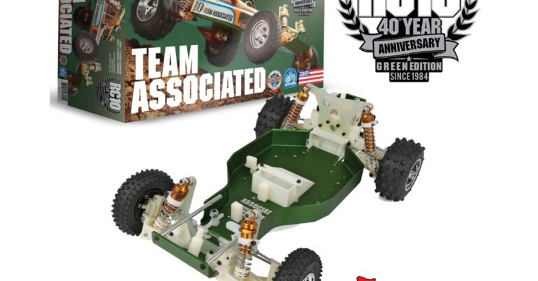 Team Associated RC10 40th Anniversary Green Edition