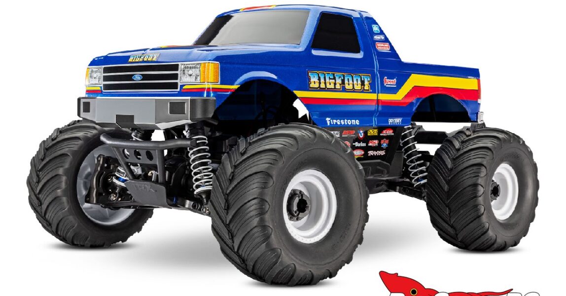 Traxxas RC BIGFOOT 4X4 RTR BL-2s Brushless System