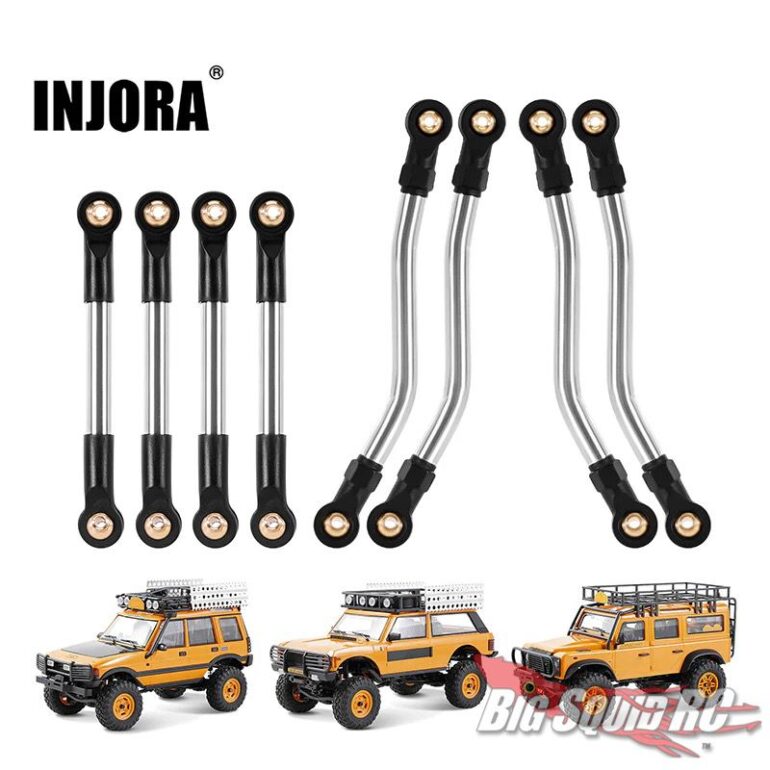 Injora Steel High Clearance Chassis Links - FCX24M