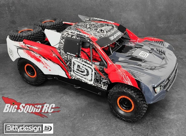 Bittydesign Pre-painted Falcon-X Body Traxxas UDR