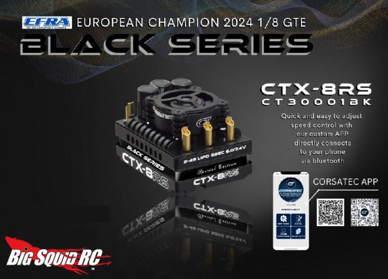 Corsatec 1/8 CTX8-RS Black Series Brushless ESC