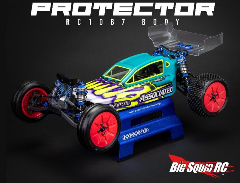 JConcepts Protector Clear Body Associated RC10B7