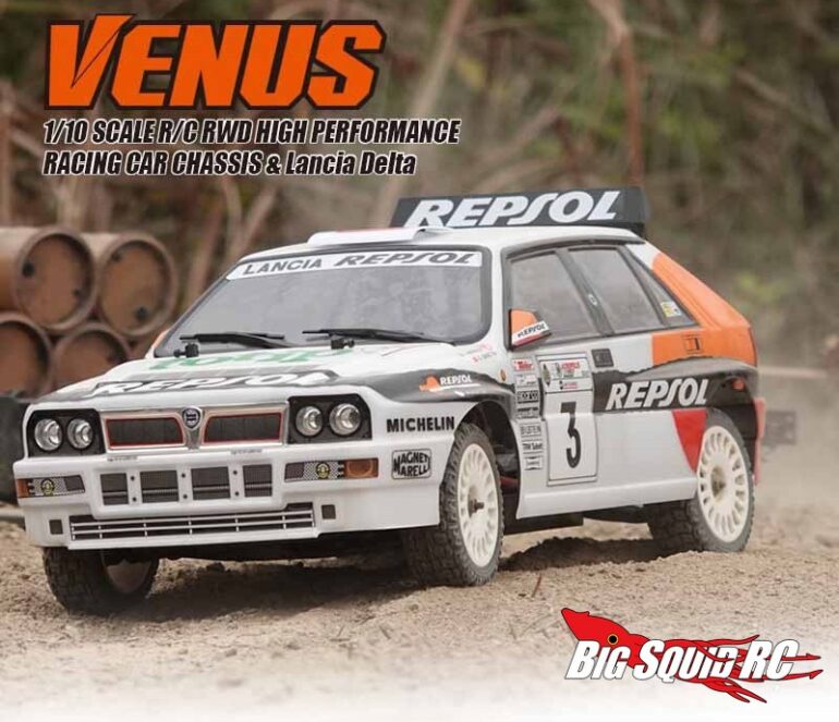 Killerbody RC 10th Venus Lancia RWD Rally Car