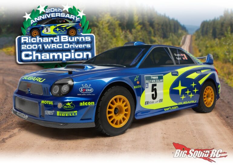 HPI Racing RC WR8 Flux Richard Burns Subaru Impreza WRC 2001