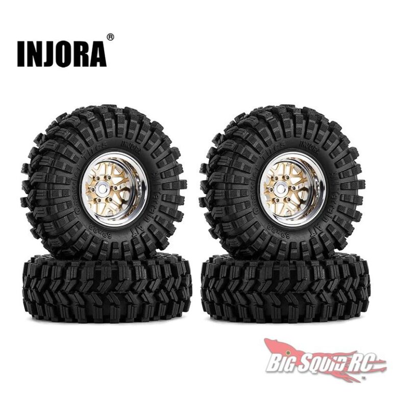 Injora 1-0 Wheel and Tire Combo 62mm