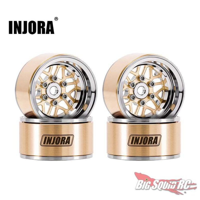 Injora Brass and Alumium ModuWheel Beadlock Wheels