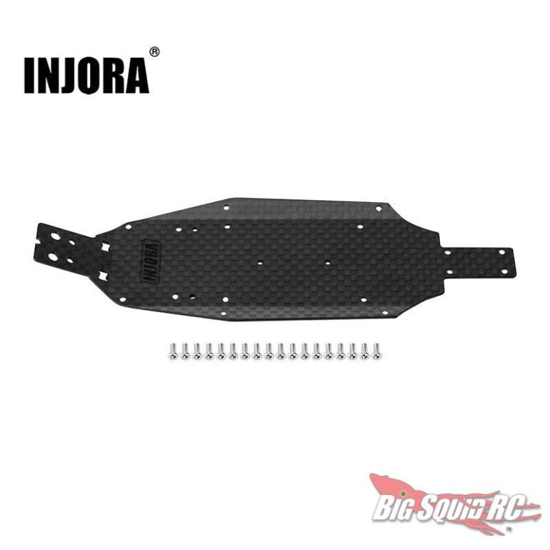 Injora Carbon Fiber Chassis Upgrade for the Losi Micro-B