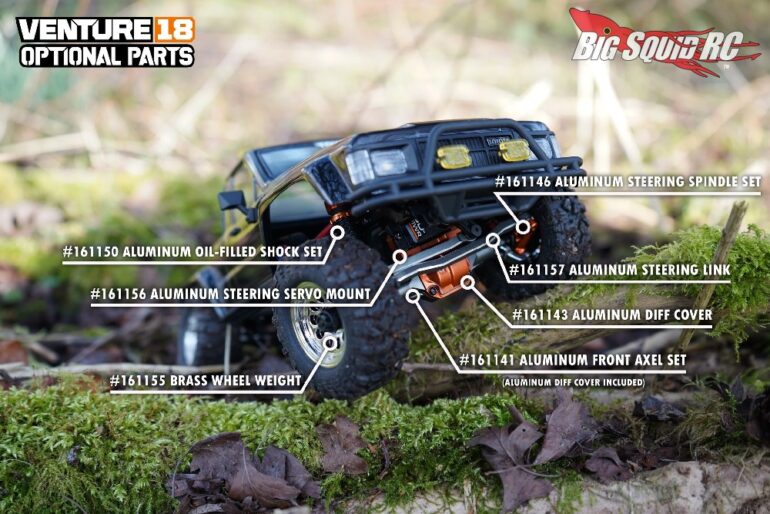 HPI Racing Venture18 Upgrade Parts