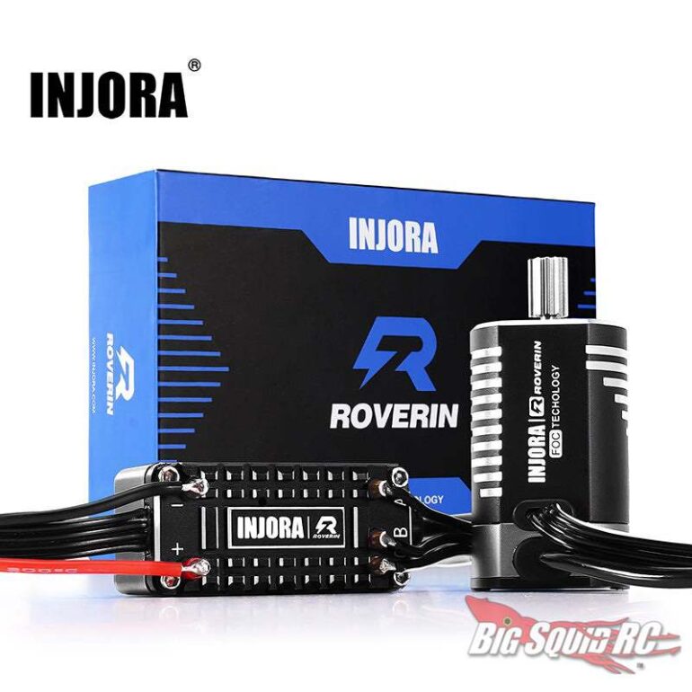 Injora Roverin FOC Brushless Motor and ESC Combo